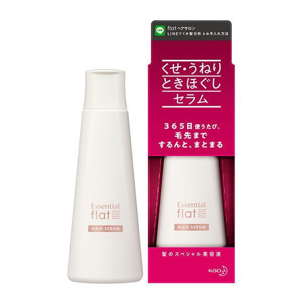 エッセンシャル flat フラット セラム 洗い流さない トリートメント 120ml 花王