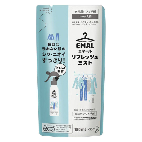 エマール リフレッシュミスト フレッシュフローラルの香り 詰め替え 180ml 花王