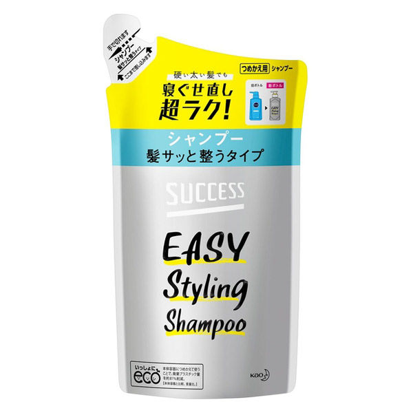 サクセス シャンプー イージースタイリング 寝癖直し超ラク！髪サッと整う 詰め替え 320ml アブラ・ワックス一発洗浄