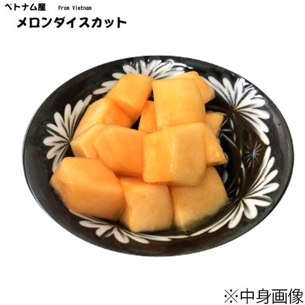 沖物産 「業務用」メロンダイスカット　5袋：500G（直送品）