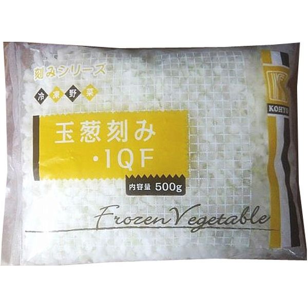 「業務用」 交洋 冷凍玉葱刻みIQF 10袋×500G（直送品）