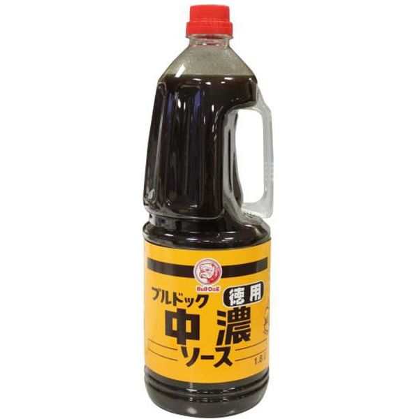 「業務用」 ＜徳用＞中濃ソース 6本×1.8L ブルドックソース（直送品）