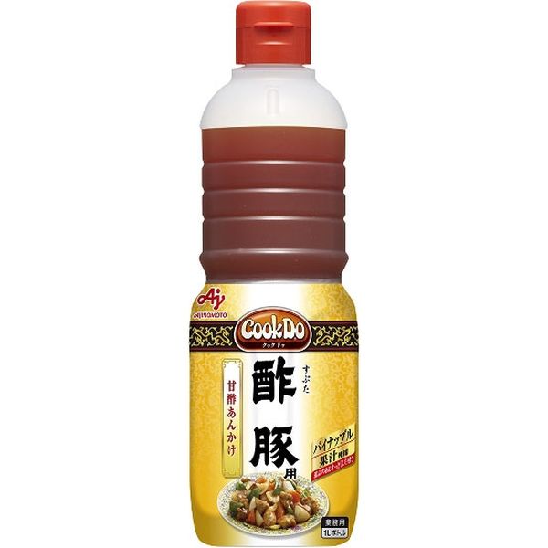 「業務用」 味の素 COOKDO酢豚用 6本×1L（直送品）