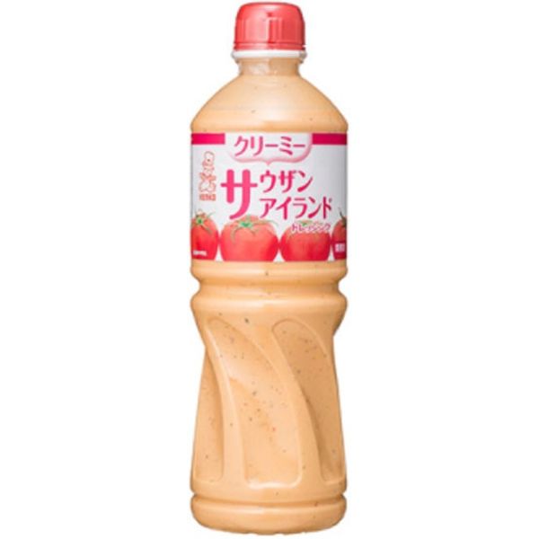 「業務用」 ケンコーマヨネーズ クリーミーサウザンアイランドドレッシング 5本×1L（直送品）