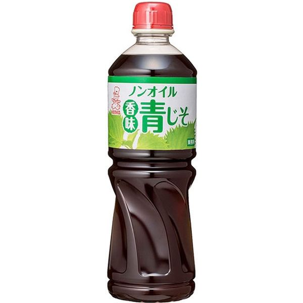 「業務用」 ケンコーマヨネーズ ノンオイル香味青じそドレッシング 5本×1L（直送品）