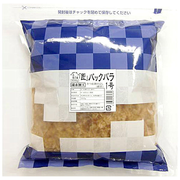 「業務用」 ベストプラネット 匠パックバラ１号かつお削りぶし　5袋：300G（直送品）