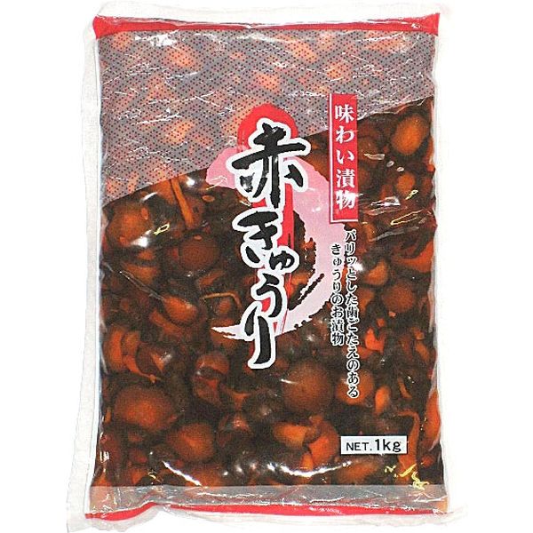 「業務用」 グリーンファーム 味わい漬物 赤きゅうり 16袋×1KG(固形750G)（直送品）