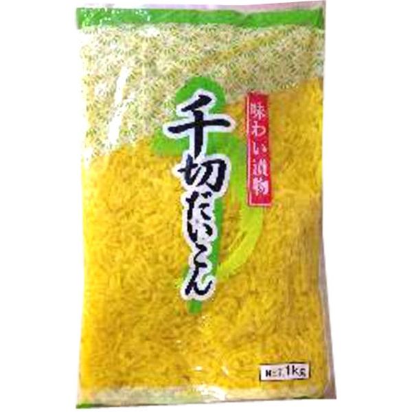 「業務用」 グリーンファーム 味わい漬物 千切だいこん 10袋×1KG(固形750G)（直送品）