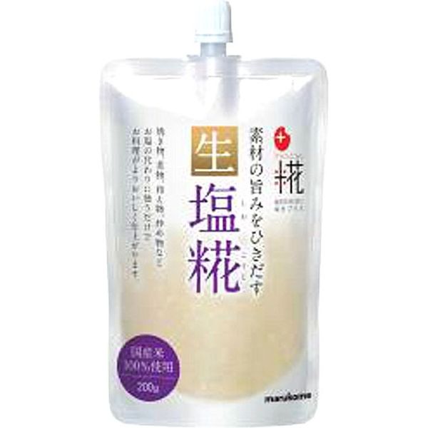 マルコメ 「業務用」プラス糀 生塩糀 200G×8PC（直送品）