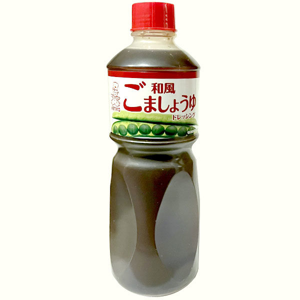 「業務用」 ケンコーマヨネーズ 和風ごましょうゆドレッシング 6本×1L（直送品）