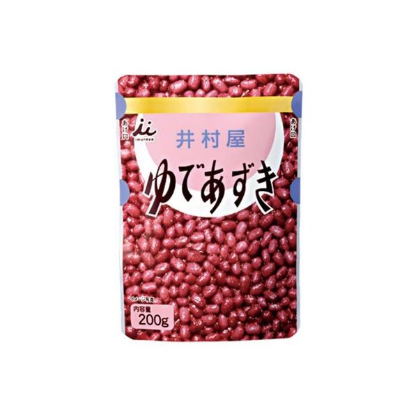 「業務用」 井村屋 ゆであずき　レトルトパウチ　10袋：200G（直送品）