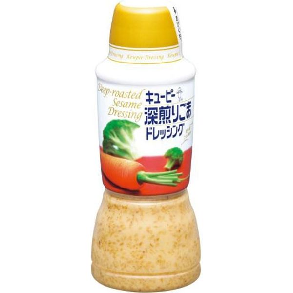 「業務用」 キユーピー 深煎りごまドレッシング 6本×380ML（直送品）