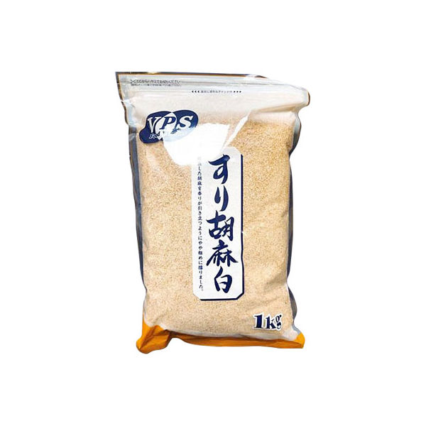 「業務用」 アスクフーズ VPすりごま 白 5袋×1KG（直送品）