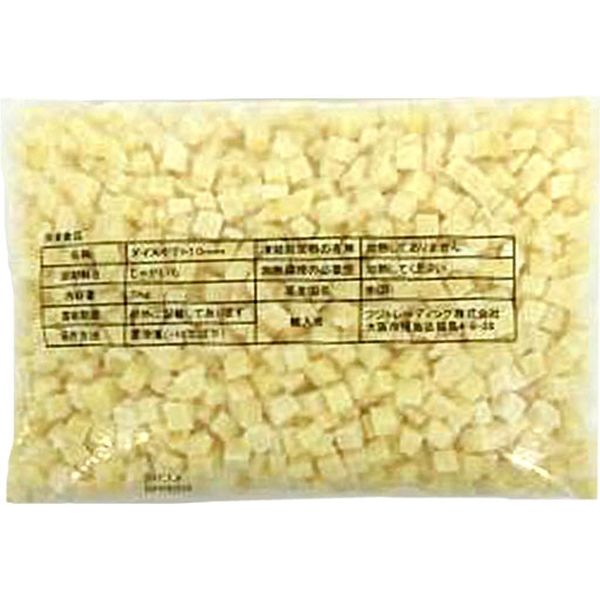 富士通商 「業務用」ダイスポテト10MM 1KG×10袋（直送品