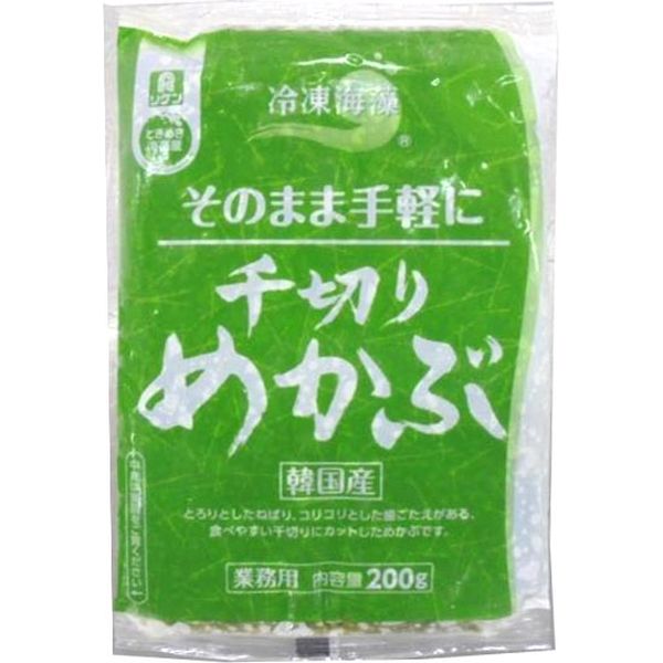 「業務用」 理研ビタミン そのまま手軽に千切りめかぶ 韓国産 20袋×200G（直送品）