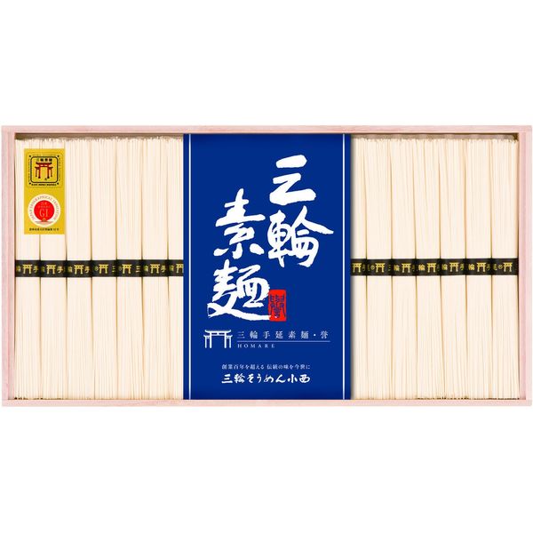 三輪そうめん小西 三輪そうめん小西三輪素麺誉鳥居-30 351819 1セット（直送品）