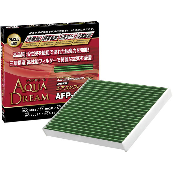 【カー用品】AQUA DREAM PLATINUM カーエアコンフィルター トヨタ用 AD-AFP-1008 1個（直送品）