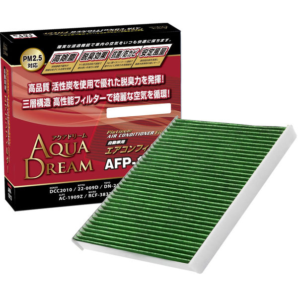 【カー用品】AQUA DREAM PLATINUM カーエアコンフィルター 日産・マツダ・三菱用 AD-AFP-1013 1個（直送品）