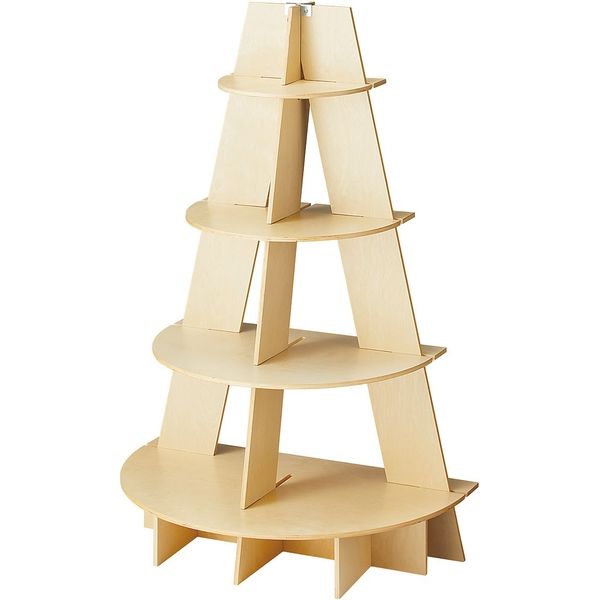 ストア・エキスプレス 木製簡易半円錐ラック 2245-5030 1台（直送品 