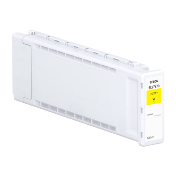 セイコーエプソン インクカートリッジ/イエロー(700ml) SC27Y70