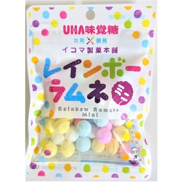 UHA味覚糖 レインボーラムネミニ   4514062274362 40G×18個（直送品）