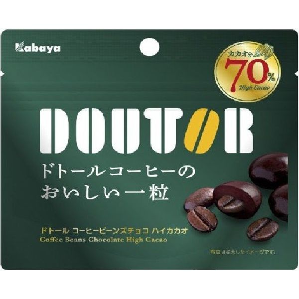 ドトールコーヒービーンズチョコハイカカオ 4901550372561 35G×16個 カバヤ食品（直送品）