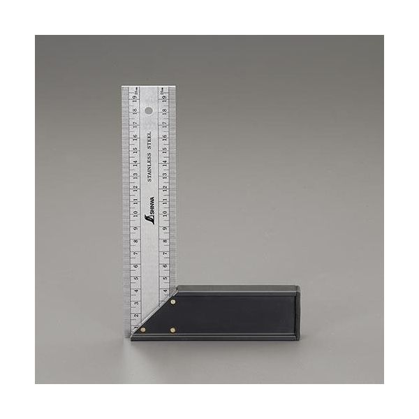 エスコ 200x130mm スクエアー・アルミ台付 EA719AC-1A 1セット(3個)（直送品） 7,614円