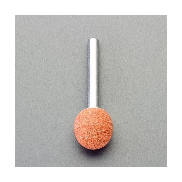 エスコ # 46・20x20mm / 6mm軸 軸付砥石(WA) EA819GA-621 1セット(15本)（直送品） 6,577円