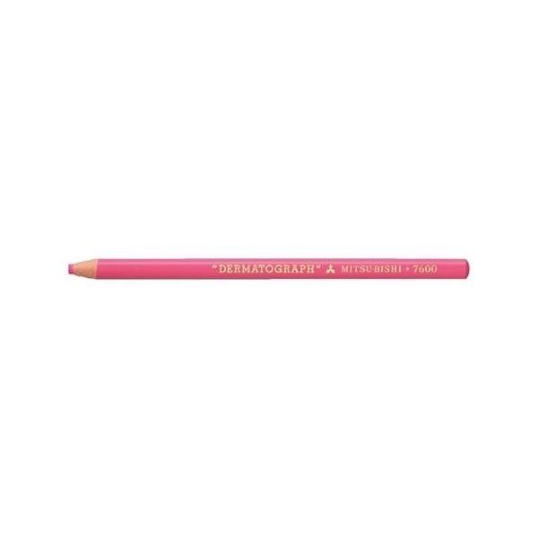 エスコ 油性色鉛筆(12本/桃色) EA765MD-25 1セット(48本:12本×4箱)（直送品）