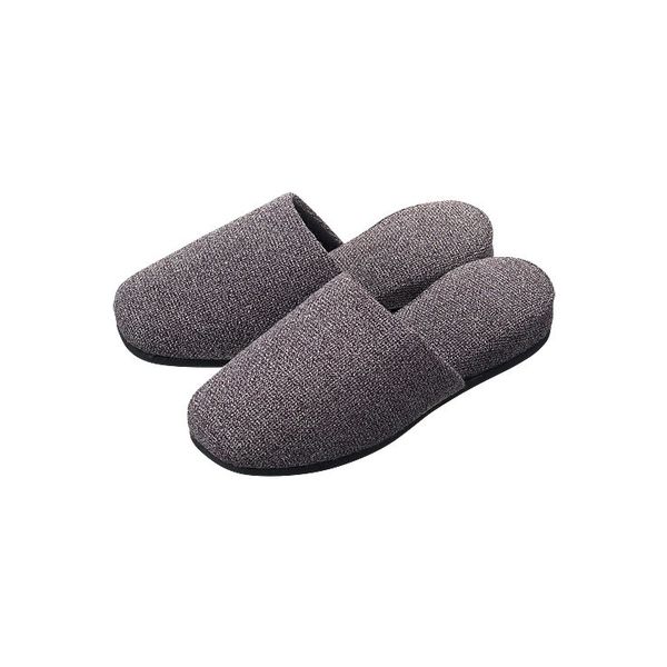 オーミケンシ メランジスリッパ　ショコラ　5203　1足（直送品）