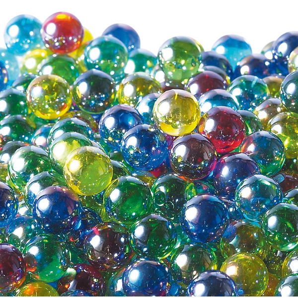 松野工業 日本製 ビー玉 ガラス玉 12.5mm オーロラカラーマーブルミックス O1241 1袋（600粒入）（直送品）