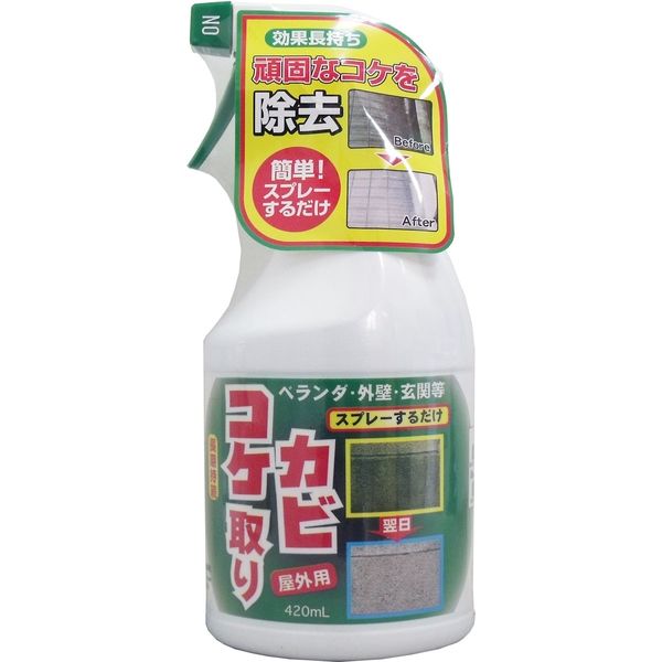 トーヤク コケカビ取り 屋外用 420mL×10セット 4961161600552（直送品）