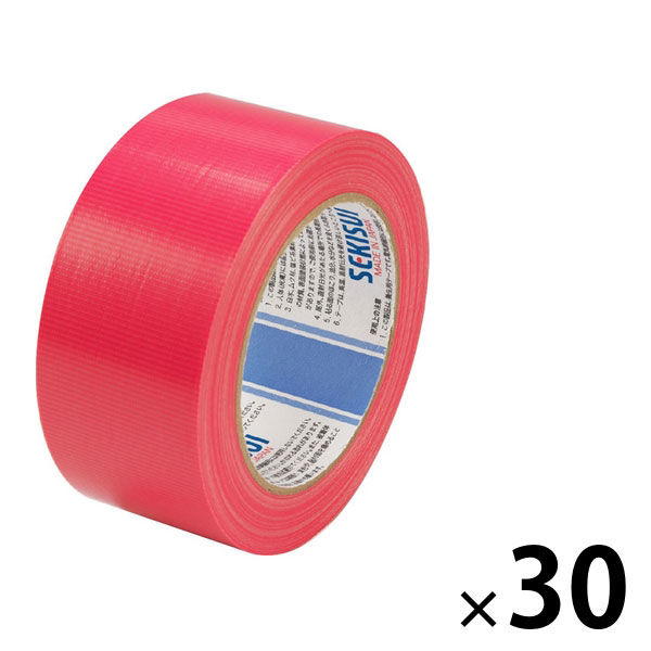 【養生テープ】 フィットライトテープ No.738 赤 幅50mm×長さ50m 積水化学工業 1箱（30巻入）