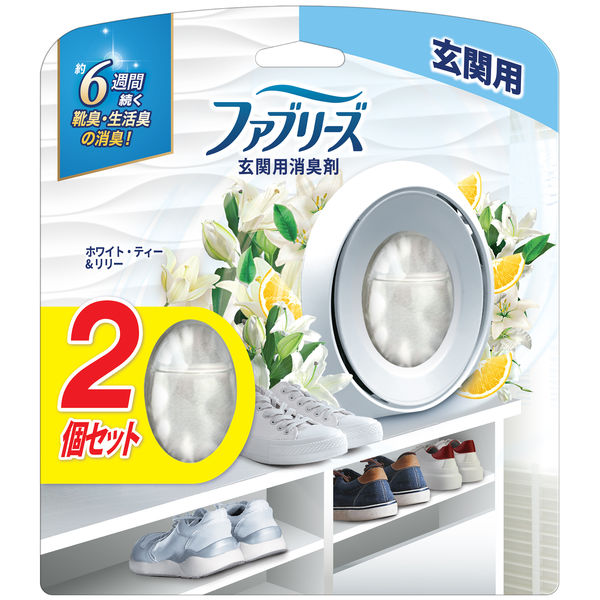 P&G ファブリーズＷ消臭 玄関用消臭剤 ホワイト・ティー＆リリー 1