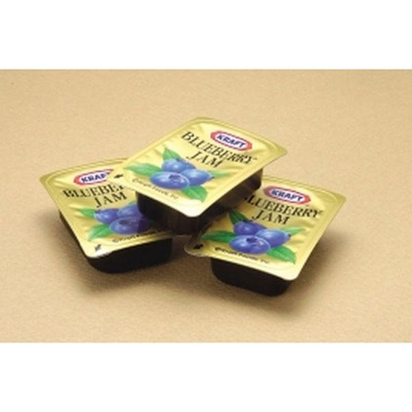 「業務用」 森永乳業 ブルーベリージャム 4670 １ケース　（14g×50個）×4BL　常温（直送品）