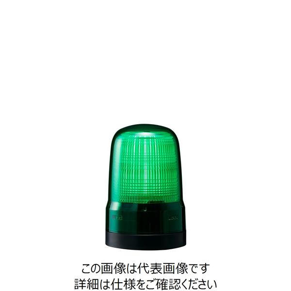 パトライト（PATLITE） PATLITE LED表示灯緑 SL08-M1KTN-G 1台（直送品