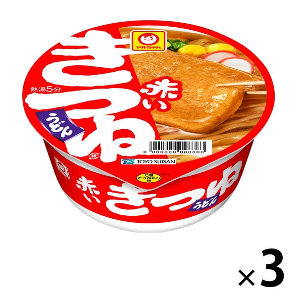 カップ麺　マルちゃん　赤いきつねうどん　関西　96g　1セット（6個）　東洋水産