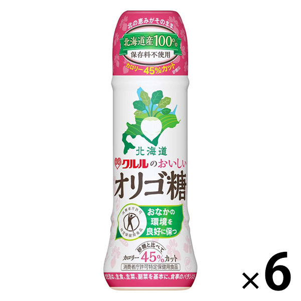 クルルのおいしいオリゴ糖（フラクトオリゴ糖 国産原料） 6本 伊藤忠製糖