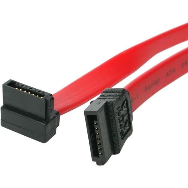 Startech.com SATAケーブル 15cm 片側下向きL型タイプ SATA(7