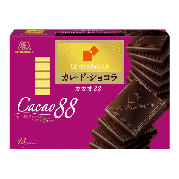 カレ・ド・ショコラ＜カカオ88＞ 6箱 森永製菓 チョコレート