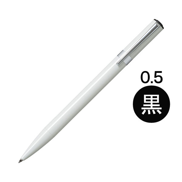 トンボ鉛筆 油性ボールペン ZOOM L105　ホワイト　パック仕様 FLB-111G 1本（直送品）
