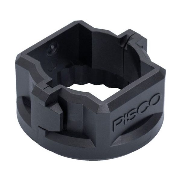 日本ピスコ PISCO ボールバルブ60シリーズ エルボタイプ共回りストッパ BVLCP60 1袋(2個) 520-8155（直送品）