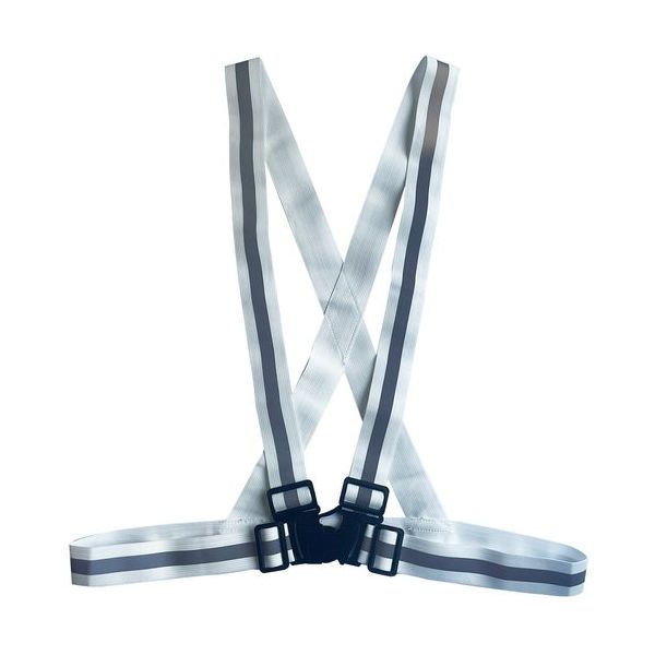 ミズケイ 伸縮タスキ型ベスト ホワイト 5941198 1枚 629-6103（直送品）