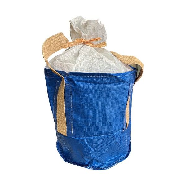 旭産業 旭 コンテナバッグ丸型・ブルー AS-500KRB 1袋 666-8397（直送品）