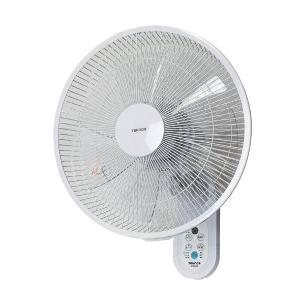 千住 TEKNOS 壁掛けフルリモコンDC扇風機 35cm KI-DC368 1セット(2台) 659-4095（直送品）