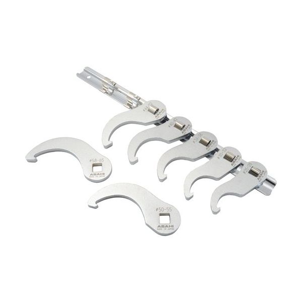 旭金属工業 ASH 引掛タイプクローフートレンチセット 差込角9.5(7pcs) VCKS370 1セット 677-7581（直送品）