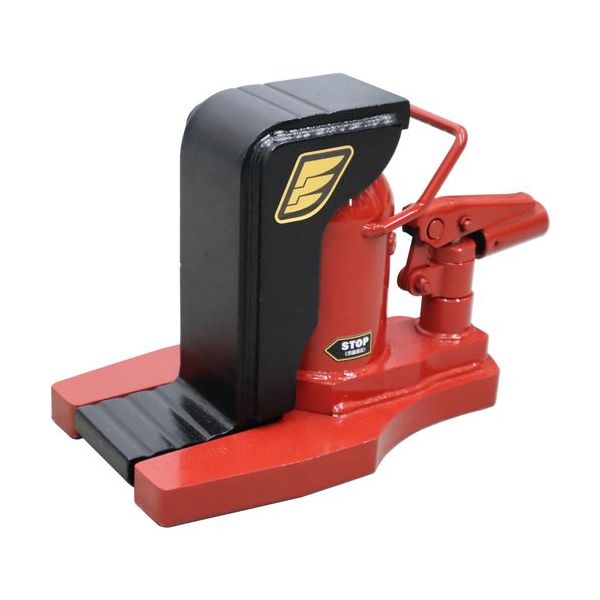 今野製作所 イーグル 低床・レバー回転・安全弁付爪つきジャッキ 爪能力5t 爪ロングタイプ ET-100L 1台 677-1786（直送品）