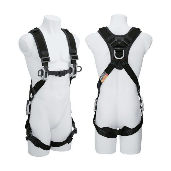 TJMデザイン タジマ セフハーネスA フリーサイズ 黒 A4SFAF-BK 1個(1着) 682-9943（直送品）