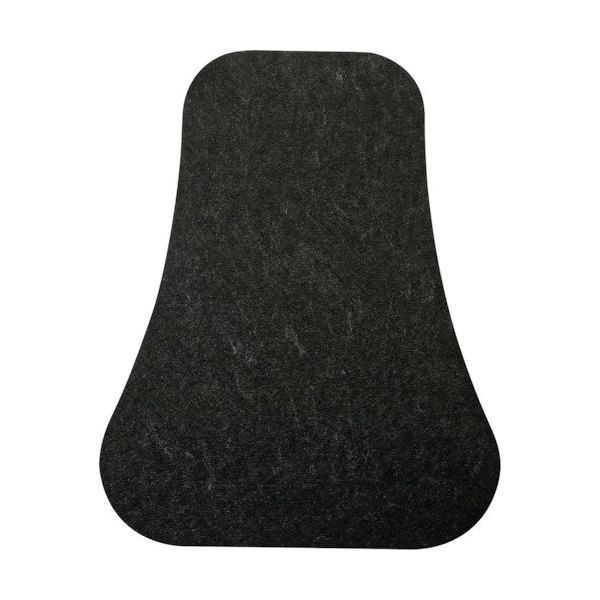 エー・エム・プロダクツ pig ピググリッピートイレマット GRP7002-BK 1箱(6枚) 177-8319（直送品）