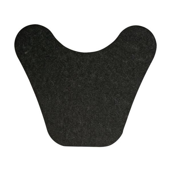 エー・エム・プロダクツ pig ピググリッピートイレマット GRP7003-BK 1箱(6枚) 177-8281（直送品）